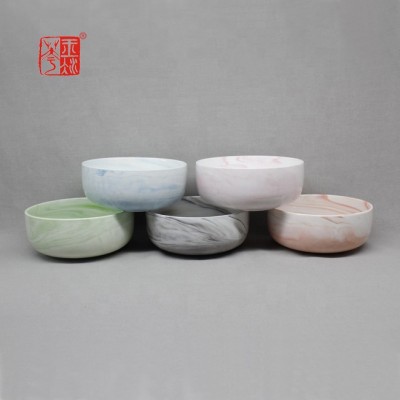 Ceramic soup bowl wholesale marble bowl ceramic salad bowl