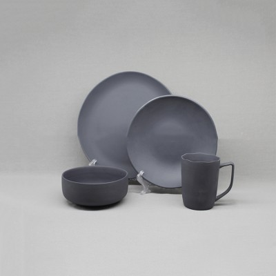 Waimaotong wholesale custom black porcelain french dinnerware sets for export