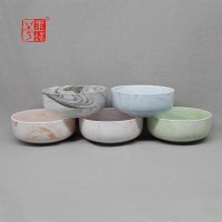 Wholesale marble ceramic bowl high quality ceramic bowl